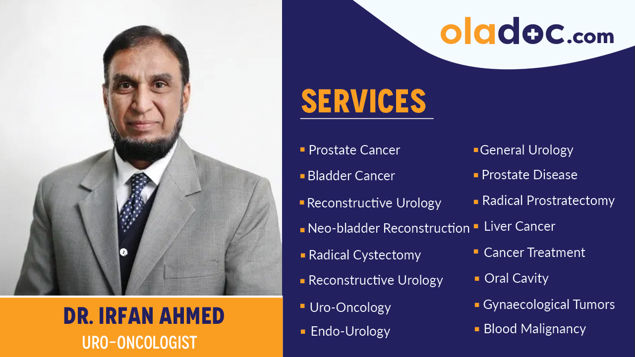 Services  provided by  Dr. Irfan Ahmed